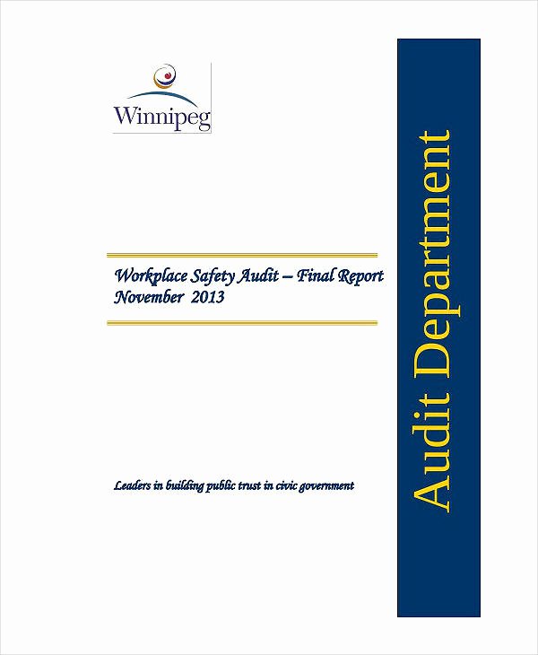 Safety Audit Report Sample Awesome 10 Safety Audit Report Templates Pdf