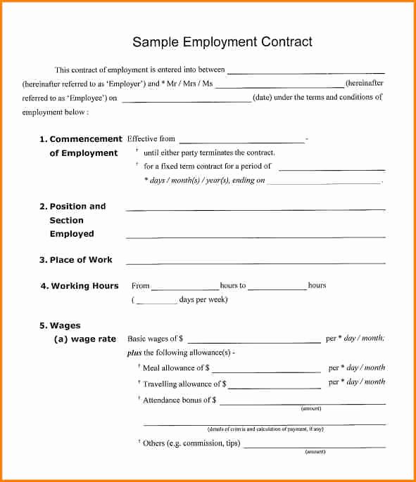 Salary Agreement Letter Elegant 9 Salary Contract Template