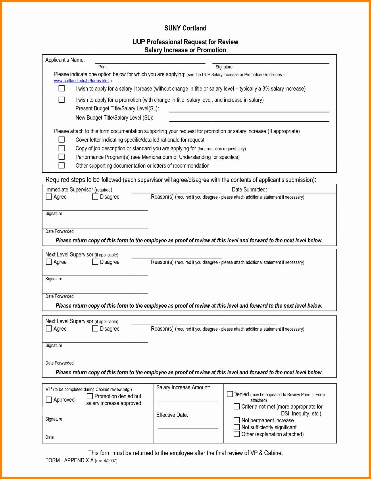 Salary Change form Beautiful 8 Salary Increase Request Template