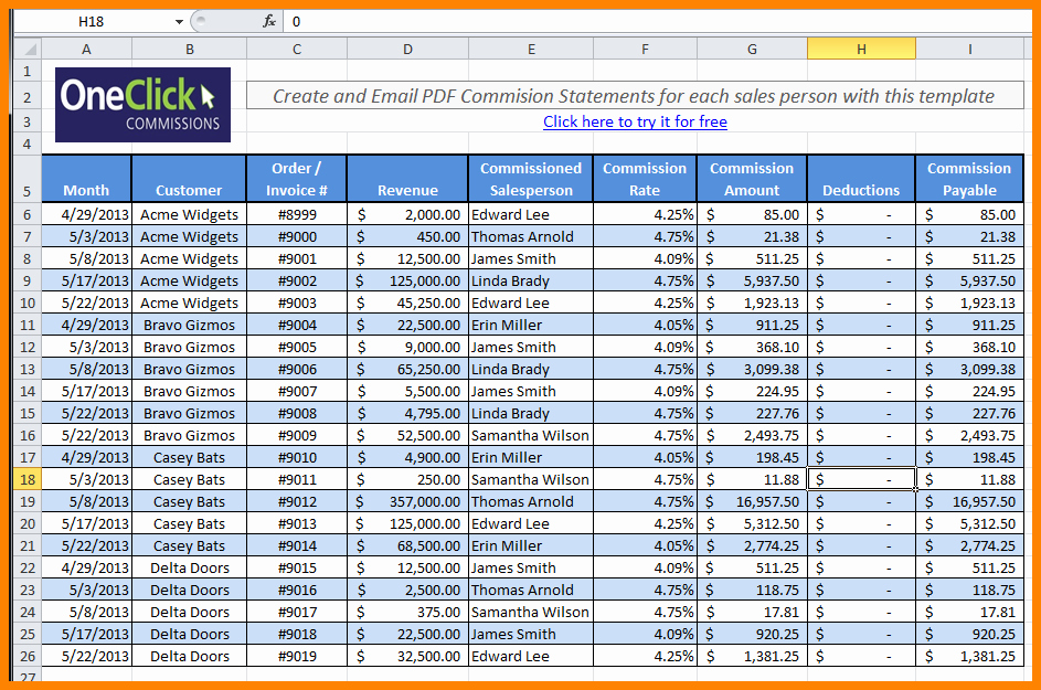 Sales Compensation Plan Template Excel Lovely 5 Free Payroll Excel Template