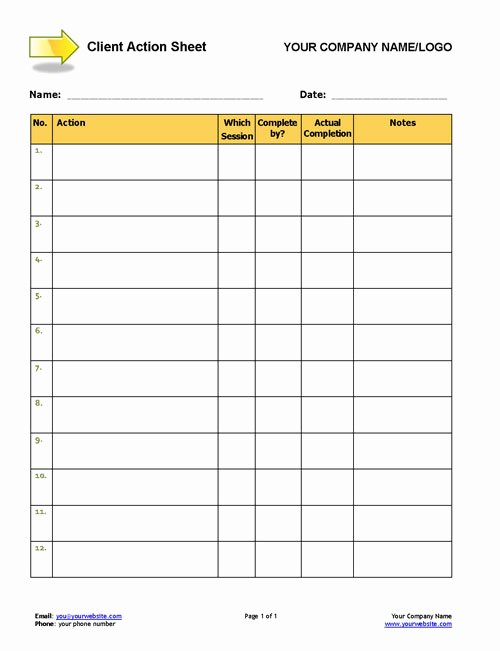 Sales Customer Profile Template Unique Wel E Pack toolkit