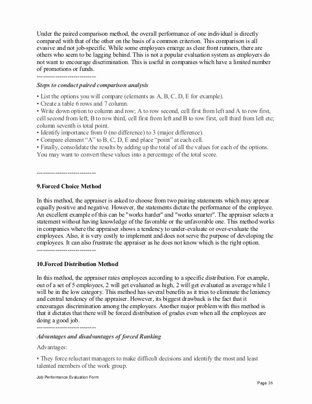 Sales Performance Appraisal form Unique Regional Sales Representative Performance Appraisal