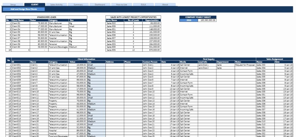 Sales Pipeline Template Excel Best Of Sales Task List and Pipeline Manager