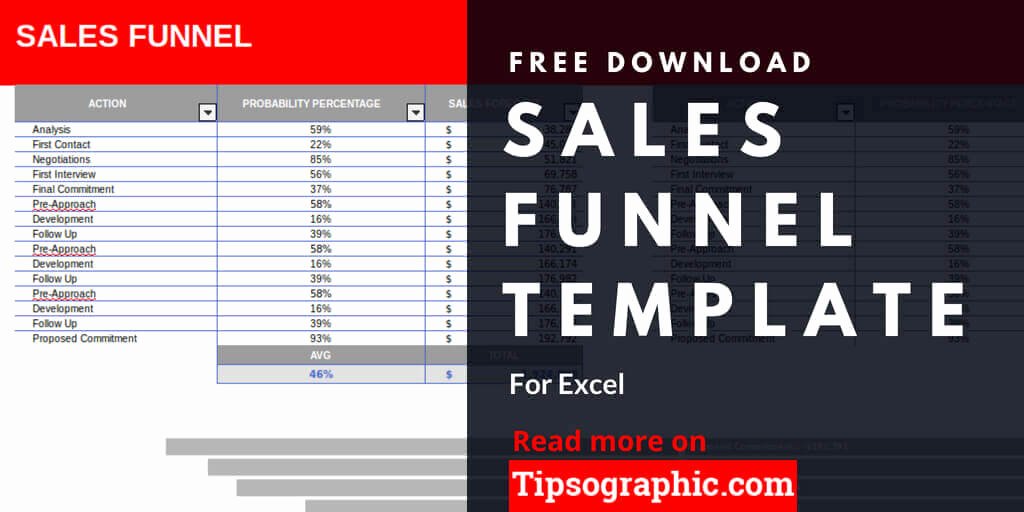 Sales Pipeline Template Excel Luxury Sales Funnel Template for Excel Free Download