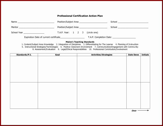 Sample Action Plan for Teachers Lovely 12 Sample Action Plan Template Sendletters Info Teacher