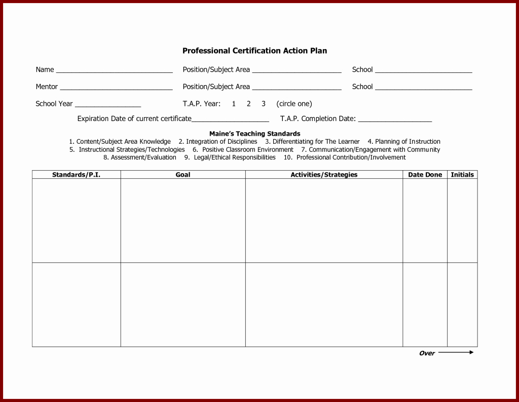 Sample Action Plan for Teachers Lovely 12 Sample Action Plan Template Sendletters Info Teacher