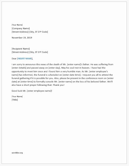 Sample Announcement Of Employee Leaving Luxury 27 Announcement Letter Templates for Everyone