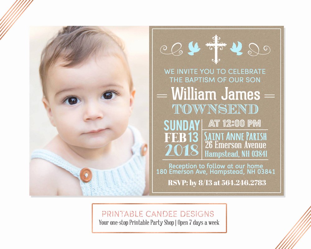 Sample Baptismal Invitations Awesome Blue Burlap Baptism Invitation Baby Boy Baptism Invitation