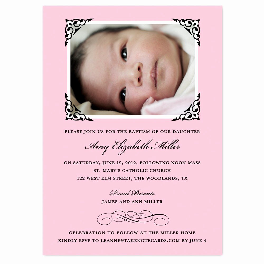 Sample Baptismal Invitations Beautiful Invitation Letter for Baptism