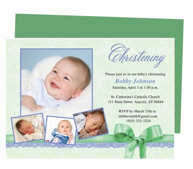 Sample Baptismal Invitations Lovely 21 Best Printable Baby Baptism and Christening Invitations