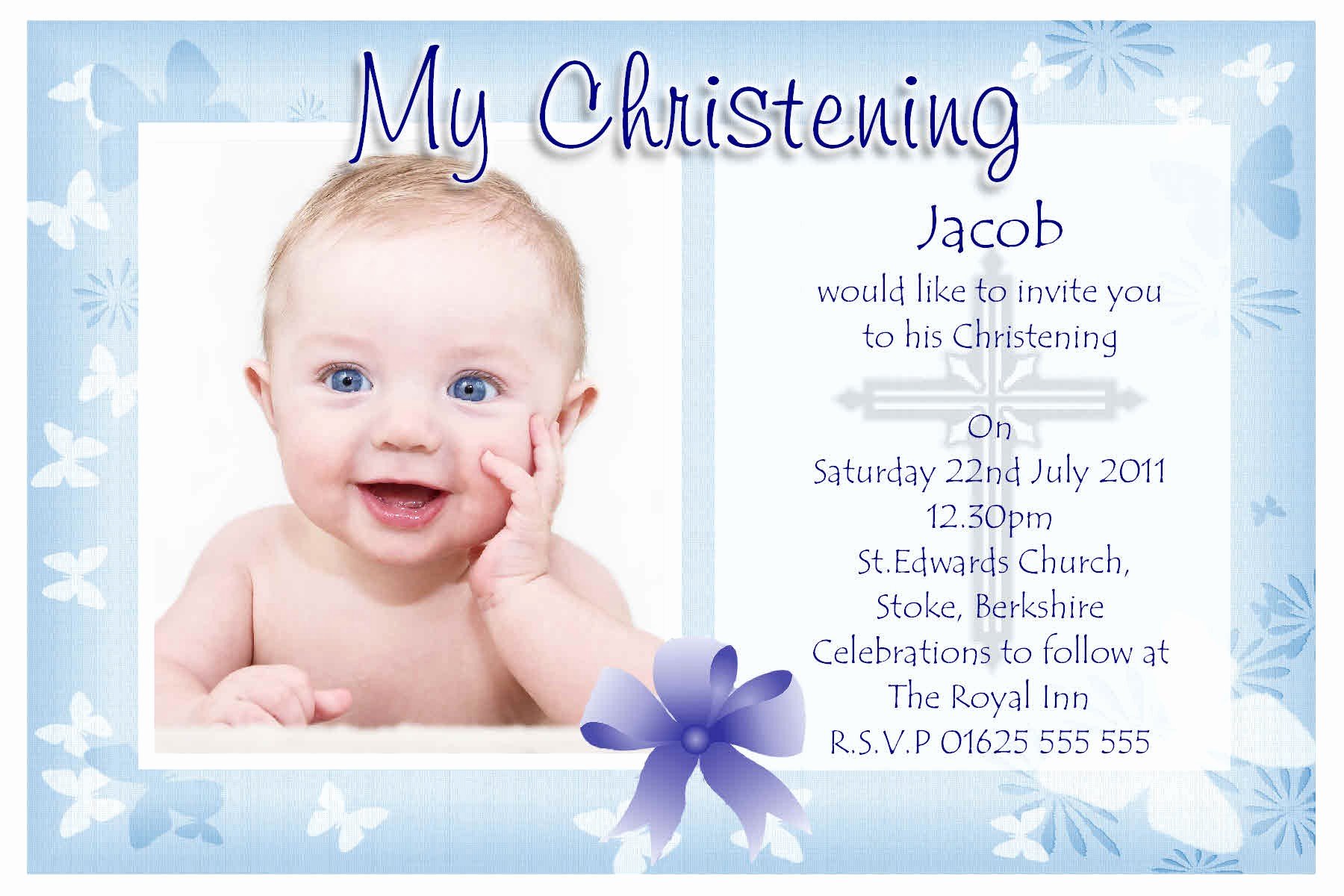 Sample Baptismal Invitations Lovely Baptism Invitations Free Baptism Invitation Template