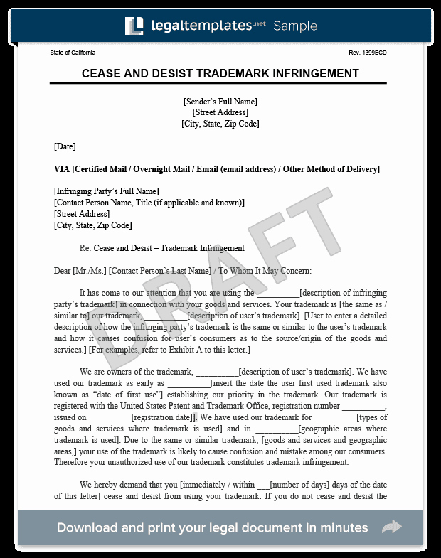 Sample Cease and Desist Letter to former Employee Inspirational Cease and Desist Letter C&amp;d