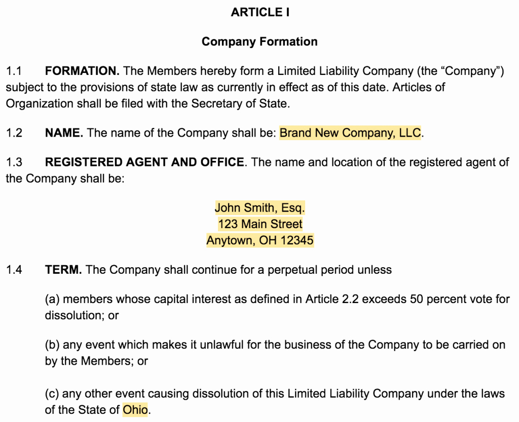 Sample Co Ownership Agreement Unique Co Ownership Agreement Template Tario