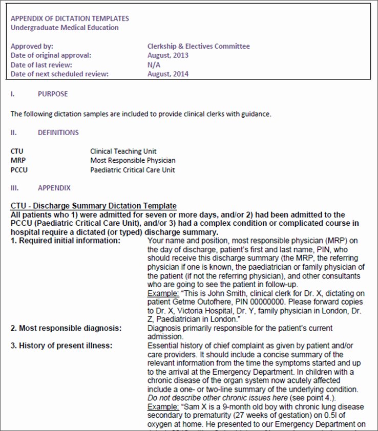 Sample Discharge Summary Fresh 6 Discharge Summary Template Free Pdf Word Excel formats