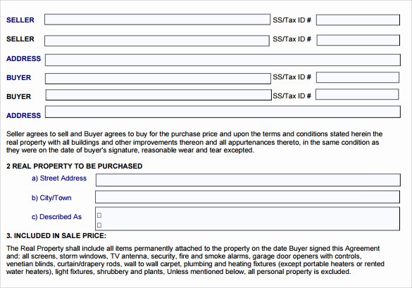 Sample Home Buyout Agreement Beautiful 7 Sample Home Purchase Agreements