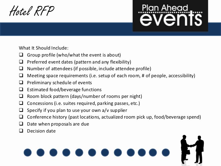 Sample Hotel Rfp Lovely Hotel Negotiation