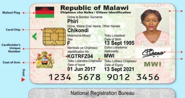 Sample Identity Card Awesome Malawi Govt Rolls Out Mass Id Registration Tar S 9