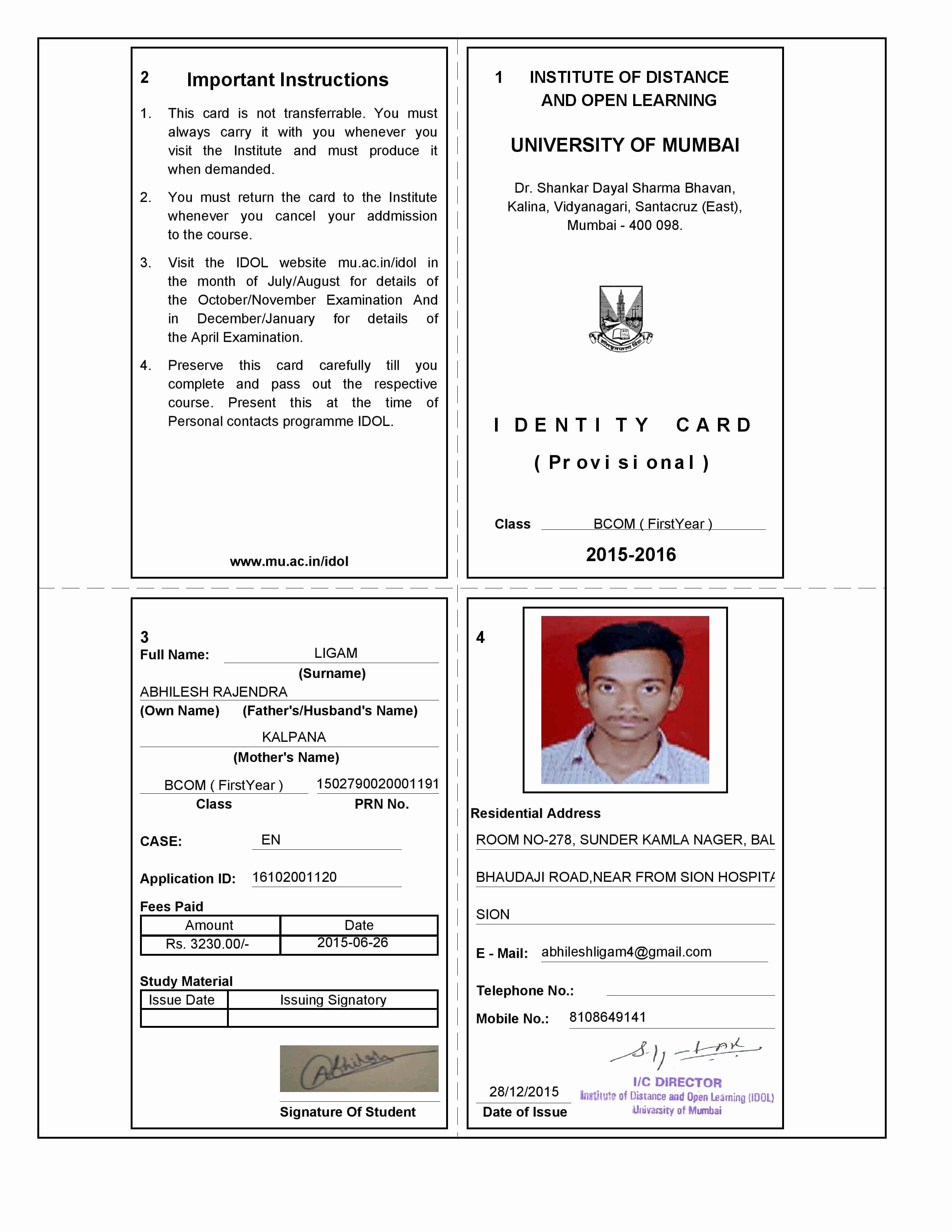 Sample Identity Card Luxury Dangerous Security Flaw In Idol S Website