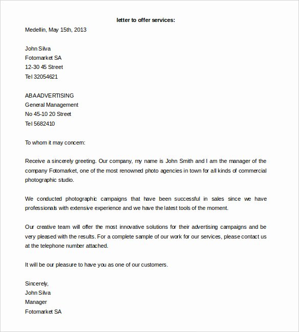 Sample Letter Of Collaboration Proposal Fresh 33 Proposal Letter Templates Doc Pdf