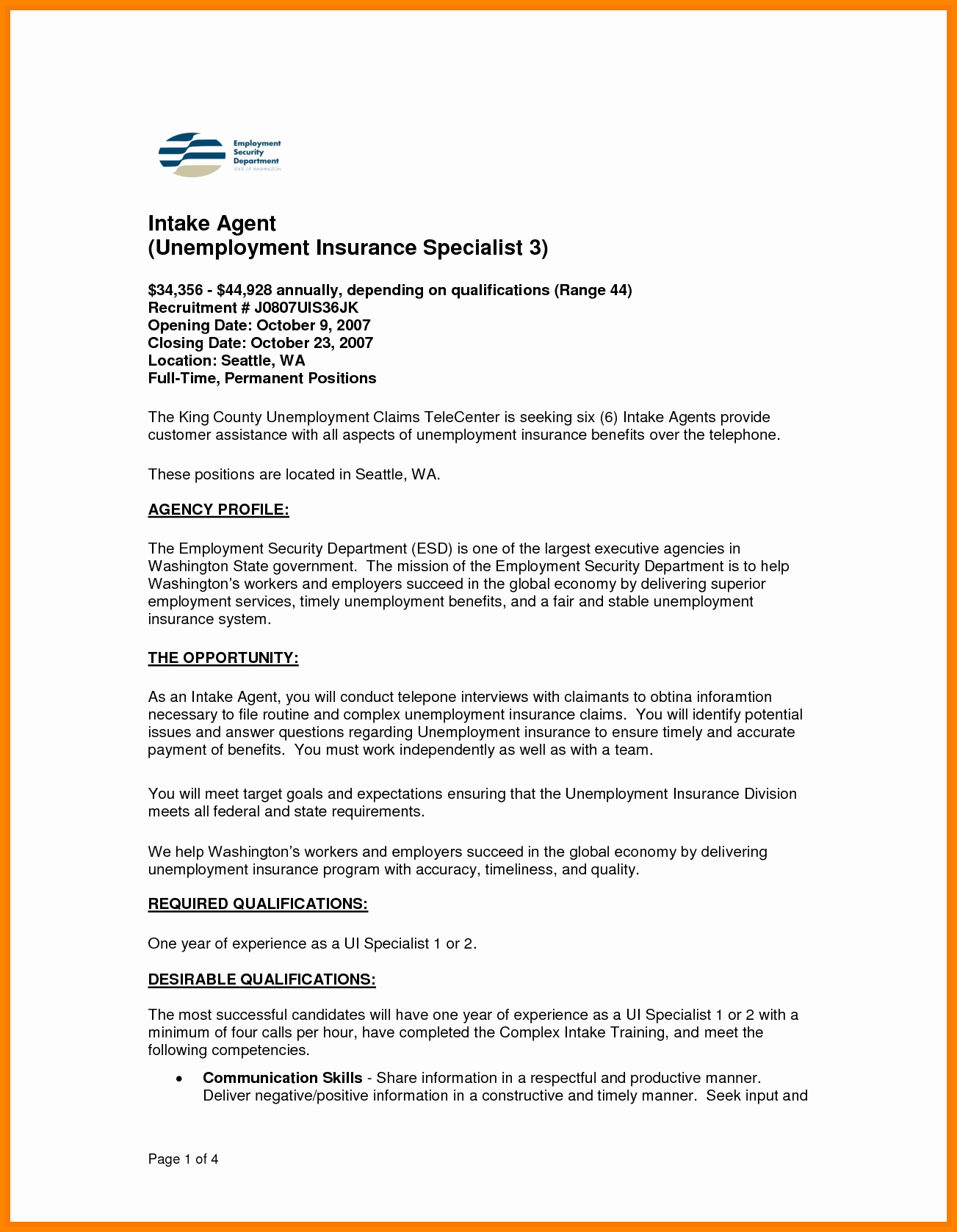 Sample Letter Protest Unemployment Benefits Unique 6 Unemployment Statement Letter Sample