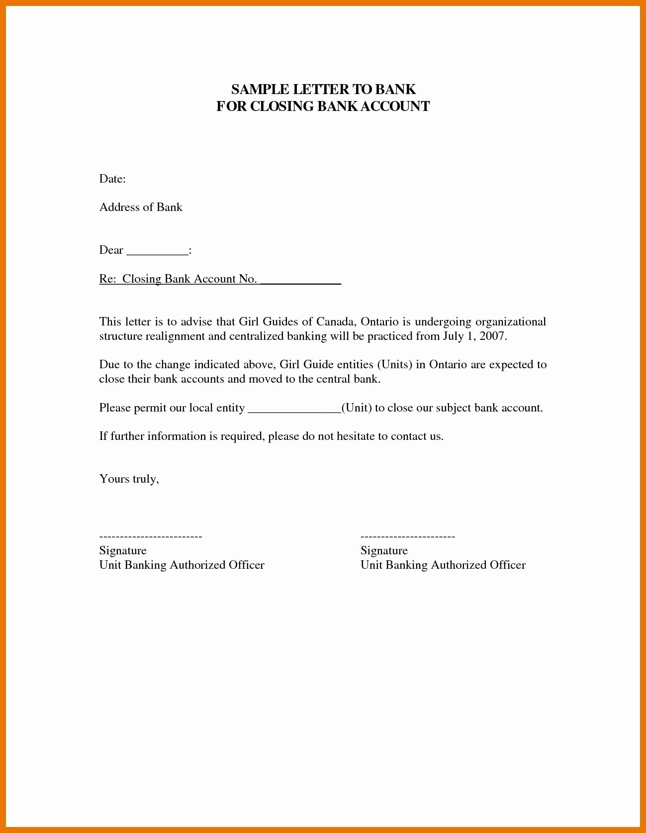 Sample Letter to Close Bank Account Elegant Valid Letter format Bank Account Closing