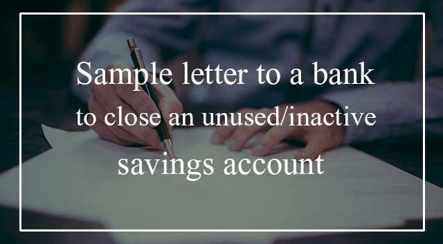 Sample Letter to Close Bank Account Fresh Sample Letter for Closing An Inactive Bank Account