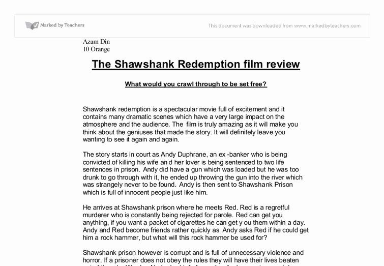 Sample Movie Review Essay Unique Sample Of A Movie Review Film Review Sample Essay format