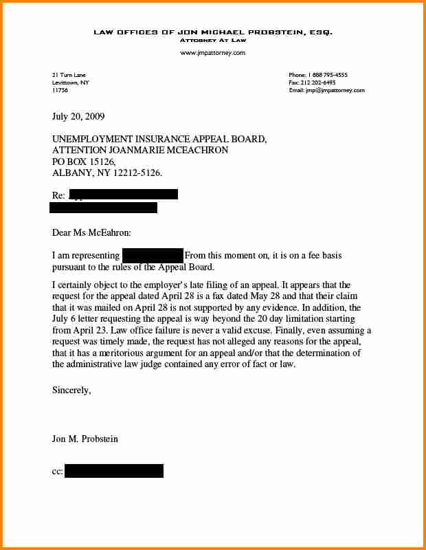 Sample Of Appeal Letter for Disqualification Best Of 12 Sample Unemployment Appeal Letter