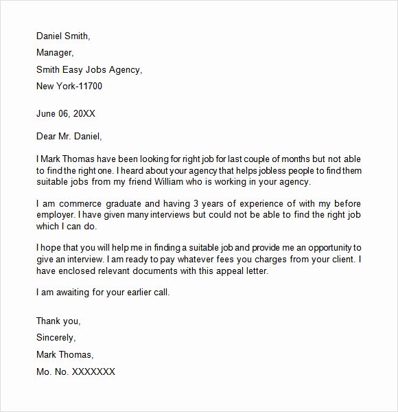 Sample Of Appeal Letter for Disqualification Lovely Unemployment Denial Letter Sample
