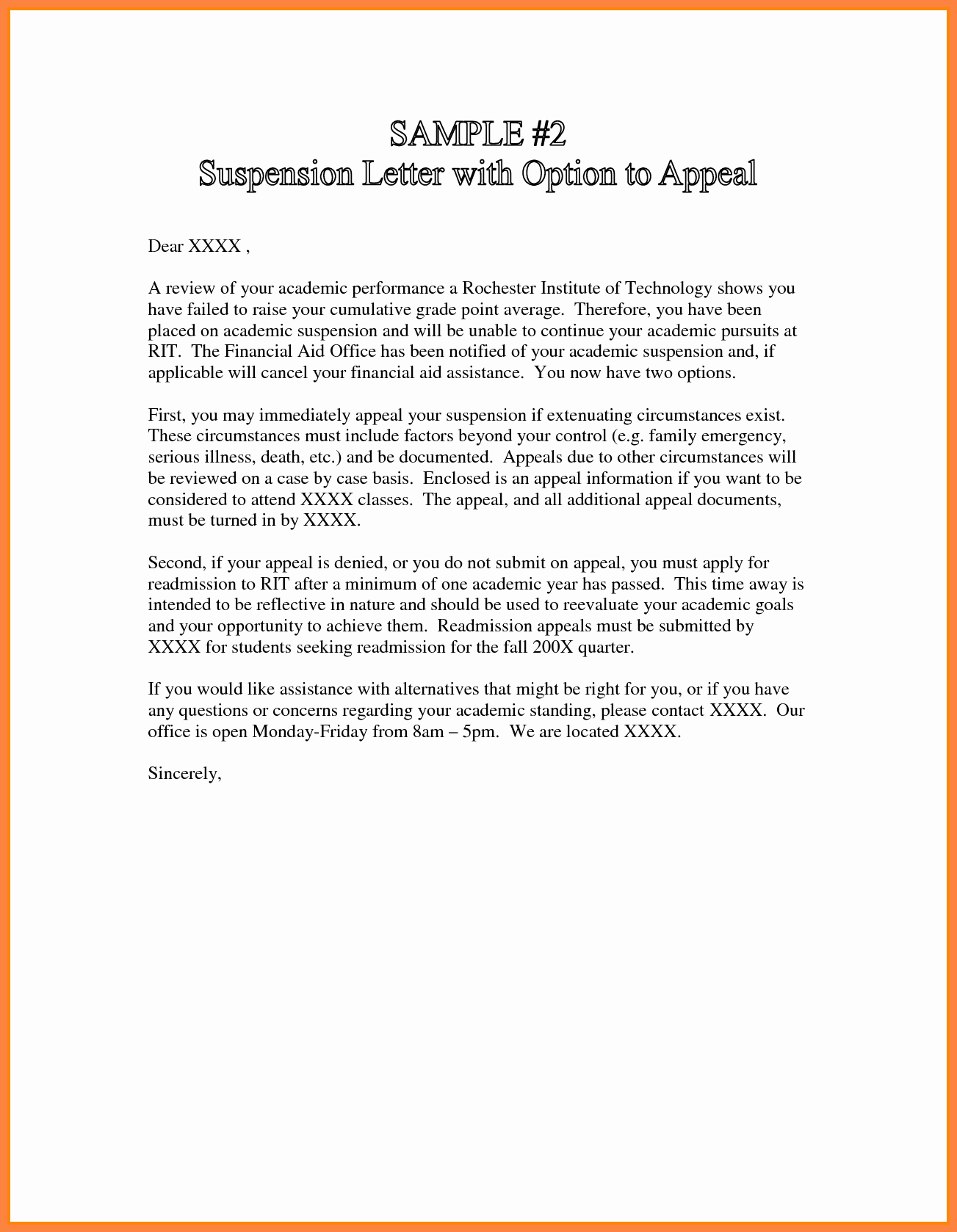 Sample Sap Appeal Letter Fresh 7 Sap Appeal Letter