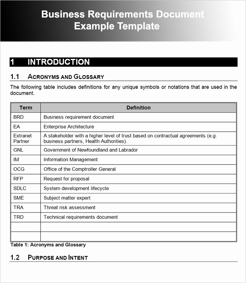 Sample Use Case Document Elegant 12 Business Requirements Document Examples Pdf