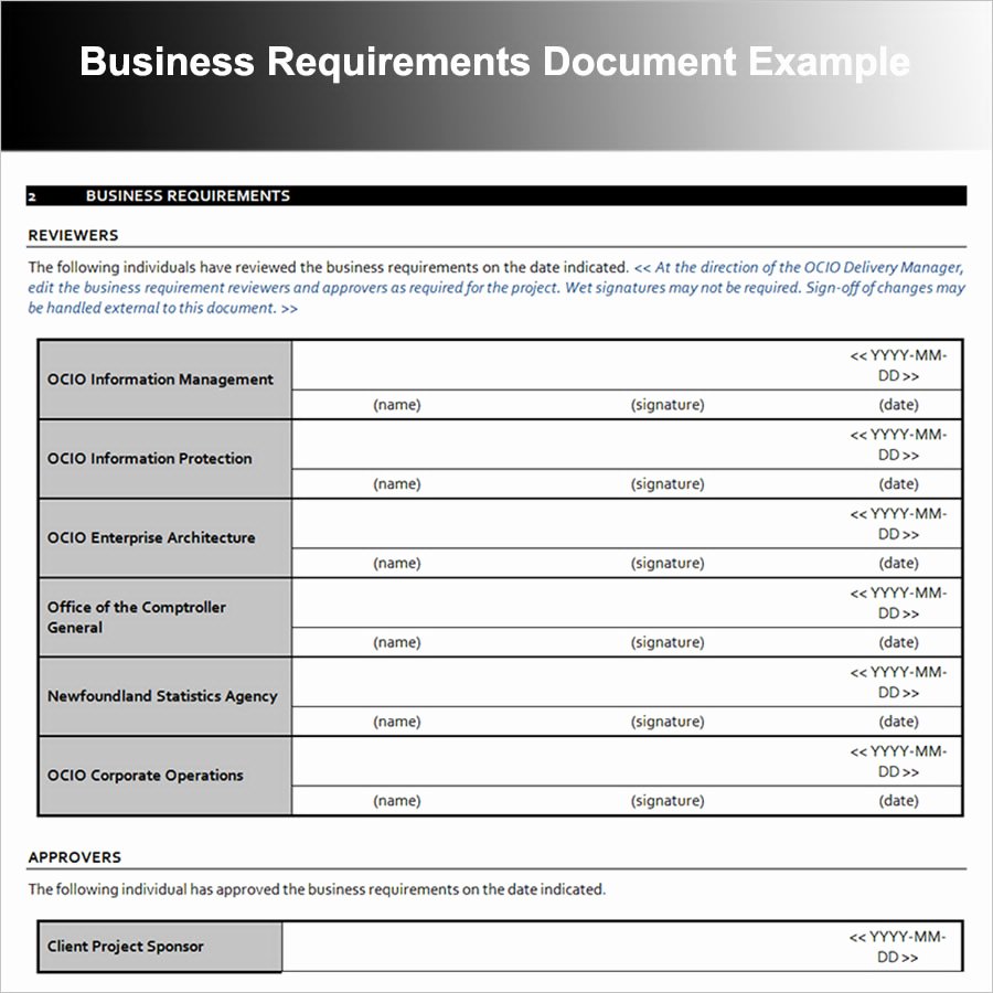 Sample Use Case Document New 12 Business Requirements Document Examples Pdf