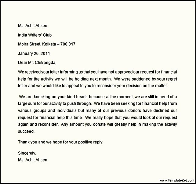 Sap Appeal Letter Best Of Valid Sap Appeal Letter Sample Download