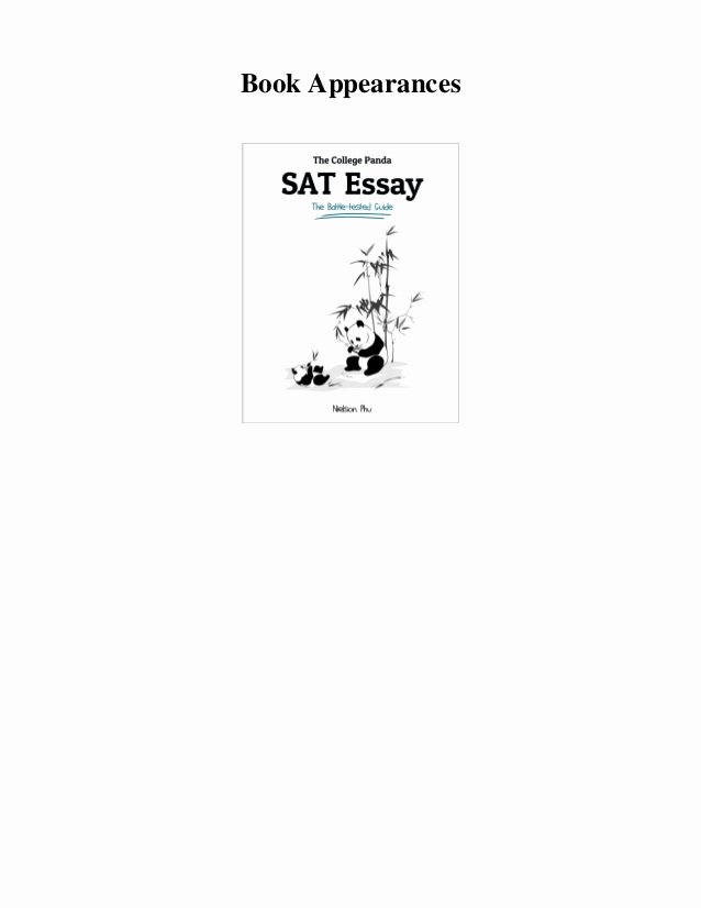Sat Essay Paper Pdf Unique [pdf] Download the College Panda S Sat Essay the Battle