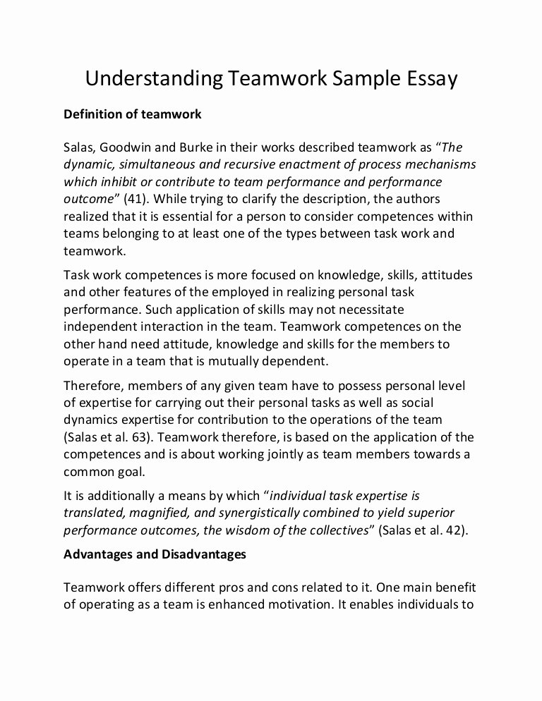 Satire Essay On Texting Best Of Understanding Teamwork Sample Essay