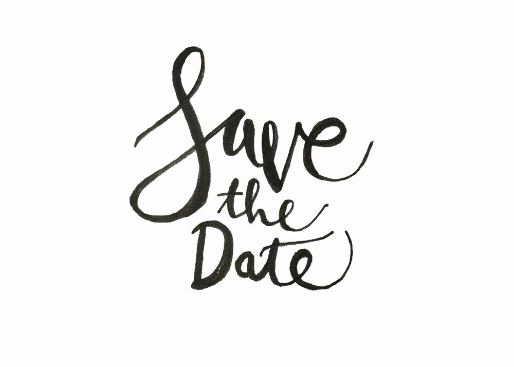 Save the Date Text Template Luxury How to Hand Letter Your Own Save the Dates Creative