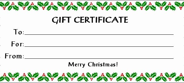 Scentsy Gift Certificate Template Best Of Free Gift Certificate Holiday with 30 Kb Gif Free