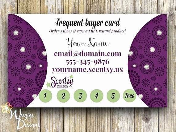 Scentsy Loyalty Cards Awesome Pin by Direct Sales Training &amp; Healthy Living On Creative