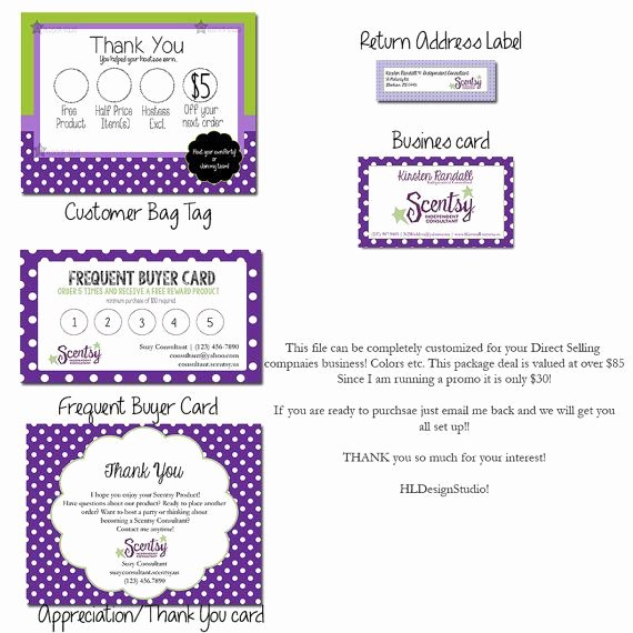 Scentsy Loyalty Cards Inspirational Scentsy Consultant Business Package Scentsy