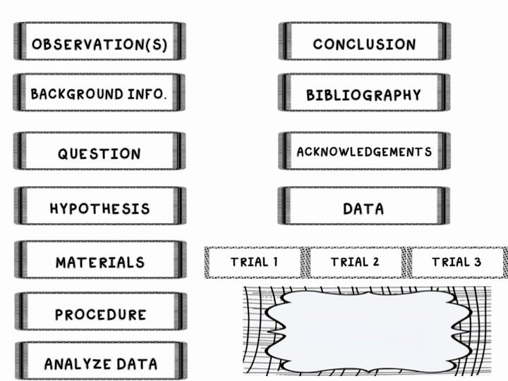 Science Fair Project Template Word Awesome Mock Mini Science Fair Board to Teach the Scientific