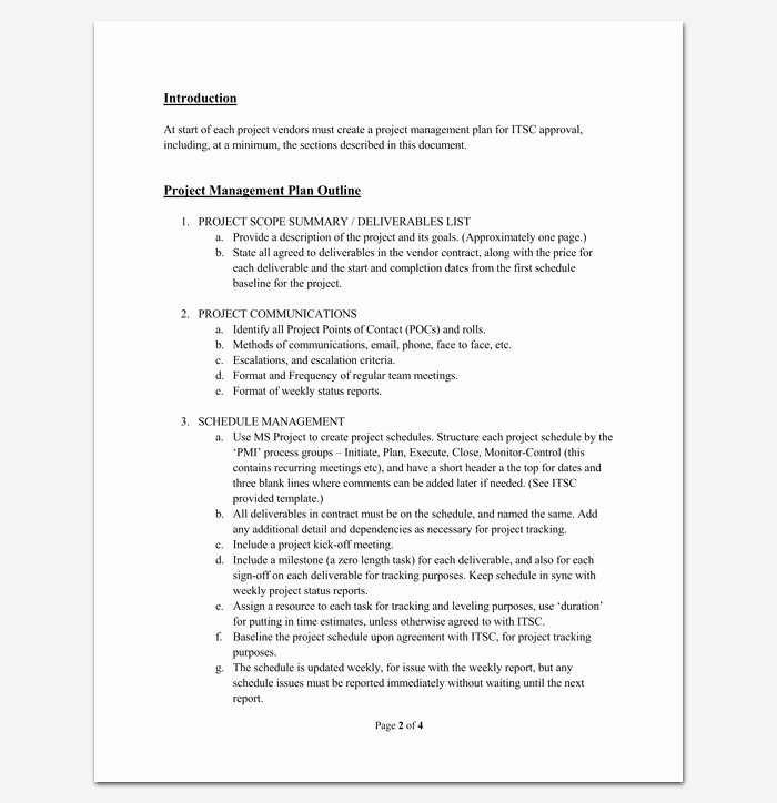Science Fair Project Template Word Elegant Project Outline Template 17 for Word Ppt Excel and