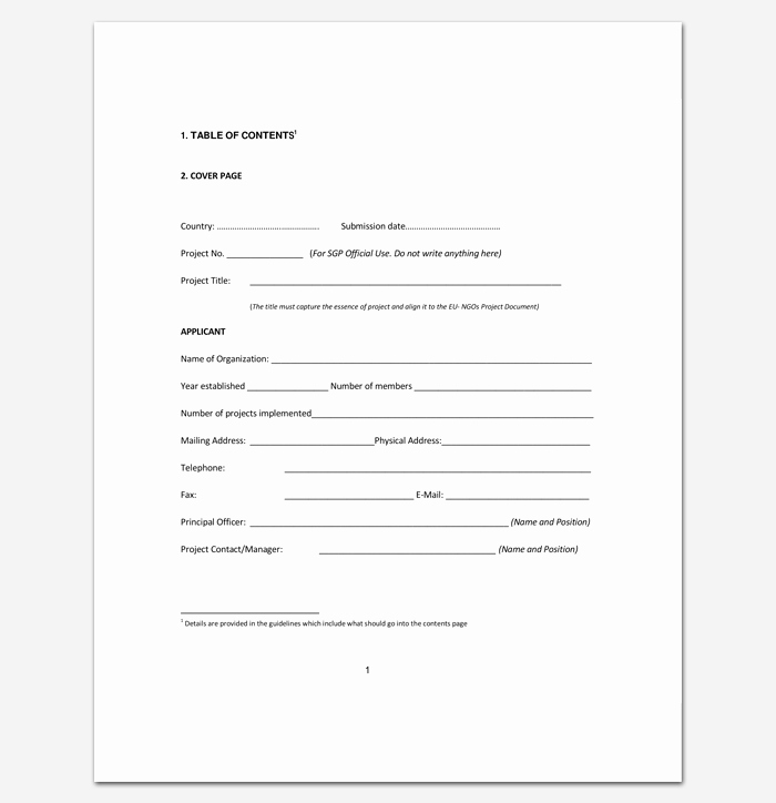 Science Fair Project Template Word Inspirational Project Outline Template 15 Sample Example format