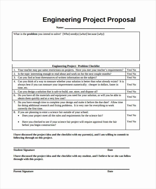 Science Fair Proposal Sheet Best Of 9 Project Proposal form Samples Free Sample Example