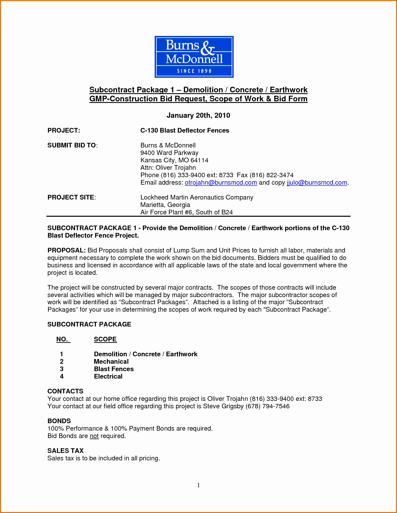 Scope Of Work Example Construction Lovely 11 Construction Scope Of Work Template