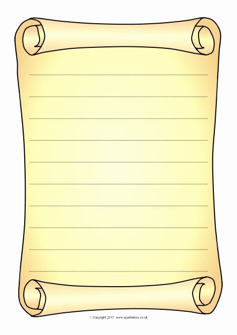 Scroll Template Word Lovely Scroll Drawing Template at Getdrawings