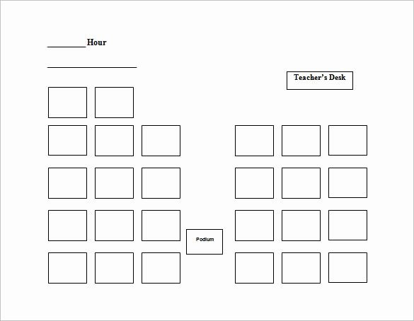 Seating Chart Template Word Elegant Seating Chart Template – 10 Free Word Excel Pdf format