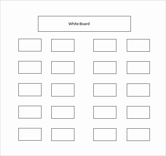 Seating Chart Template Word Inspirational Classroom Seating Chart Template 10 Examples In Pdf