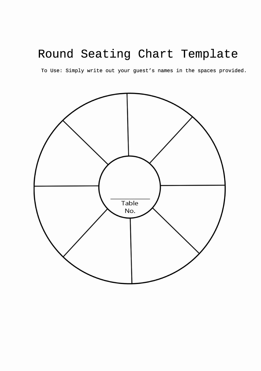 Seating Chart Template Word Lovely Wedding Seating Chart Template