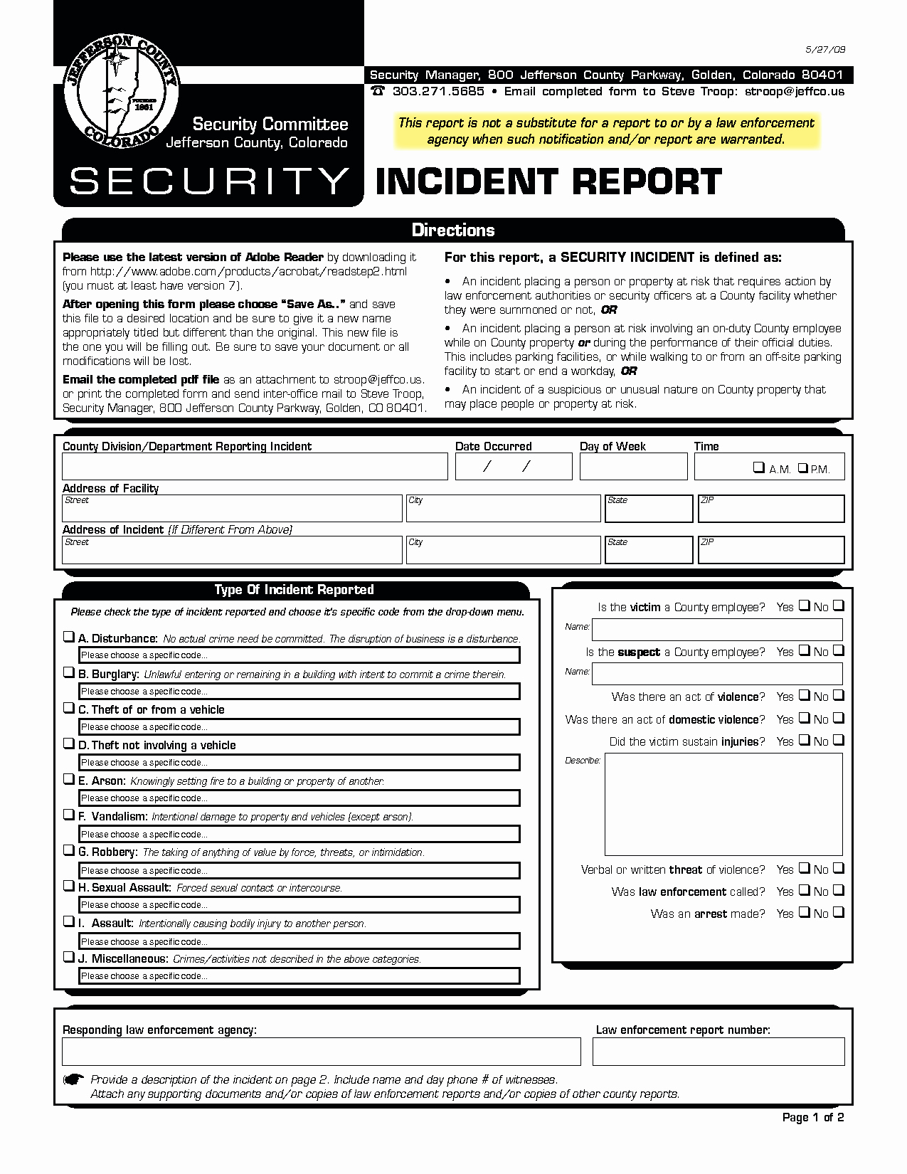Security Incident Report Template Word Best Of Best S Of Security Incident Report Template