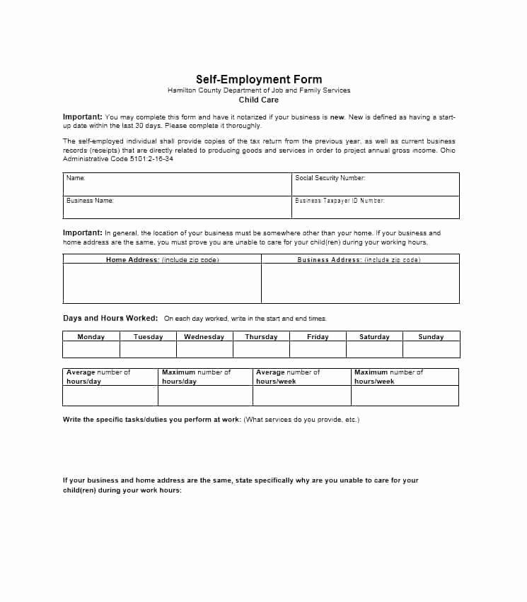 Self Employment Ledger Template Excel Fresh Work Hours Template Pertamini
